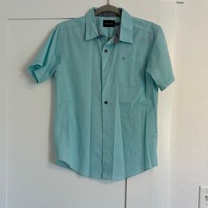 Calvin Klein Blue Casual Button Down Shirt Relaxed Fit